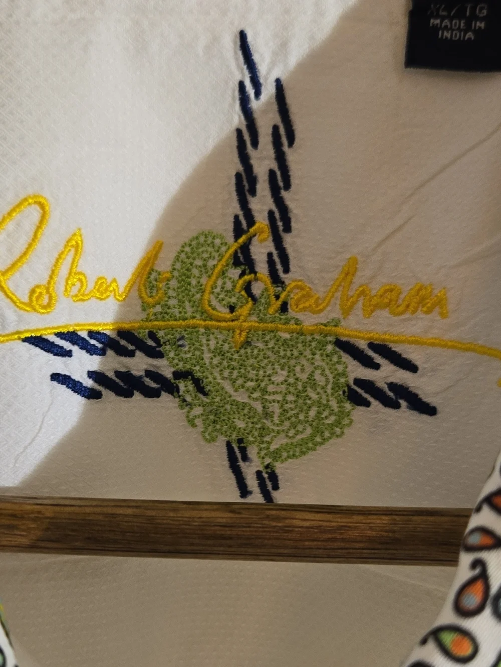 Robert Graham crisp white